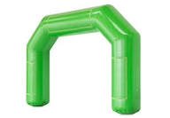 Opblaas boog Start/Finish/Reclame, Groen, 6x4 mtr.