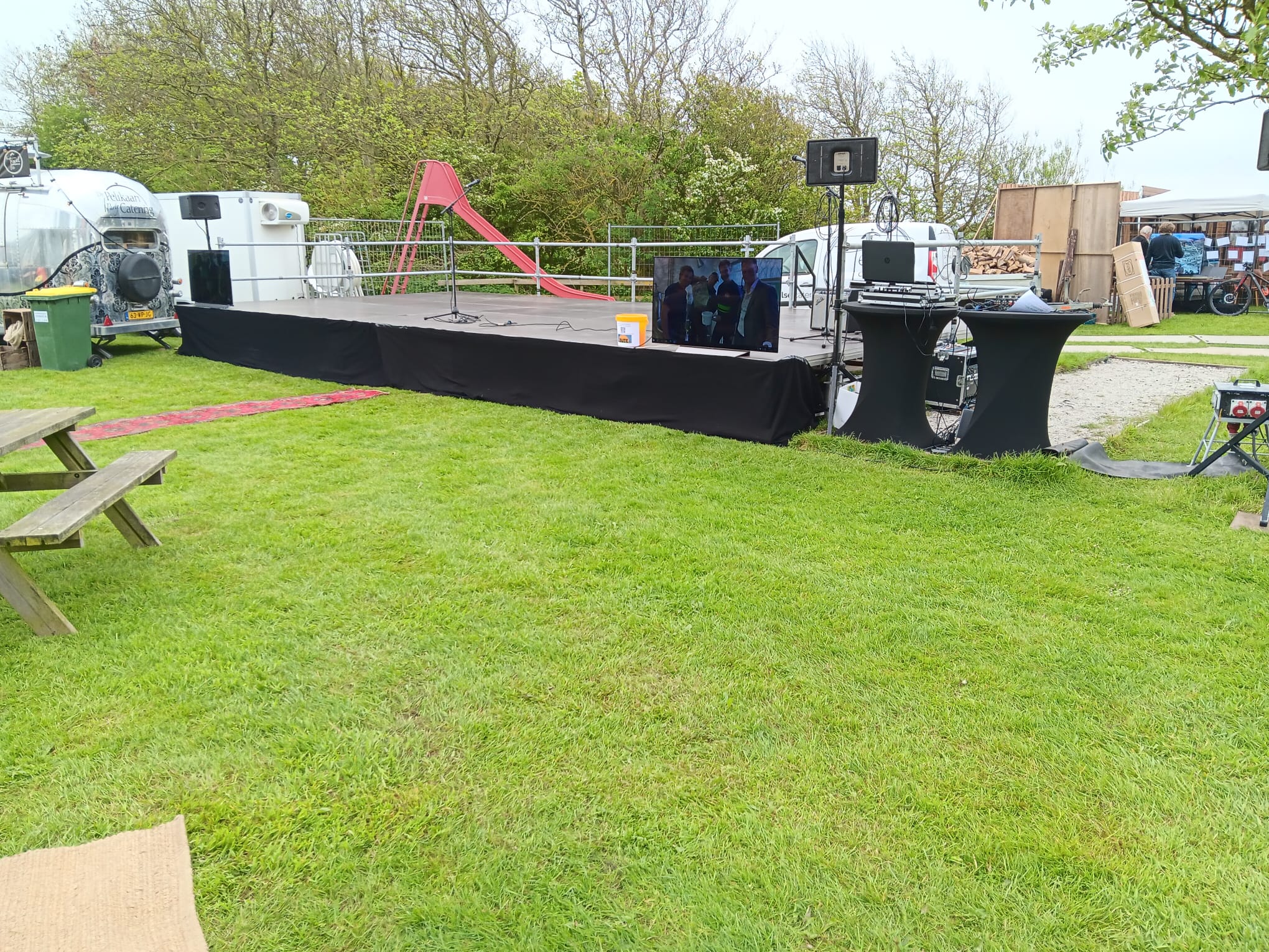 Podiumrok 90cm 6 mtr. p/st.