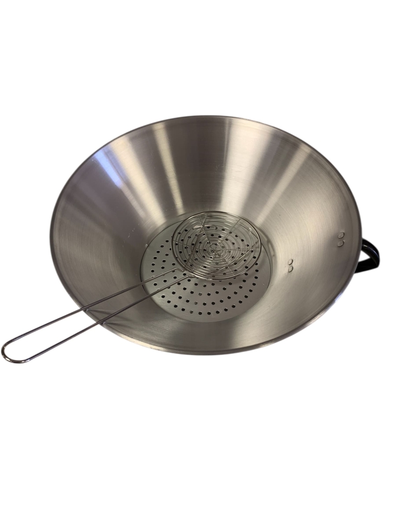 Frituurschep rvs p/st.