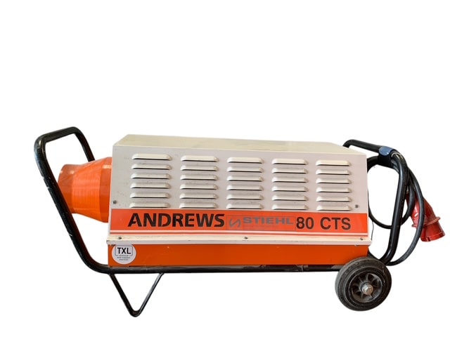 Verwarming 900 m3 per uur 6/9/15KW (max. 3x 22A) (p/week)