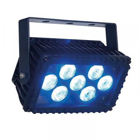 RGB Led Flood Spot Showtec DMX IP65 p/st.