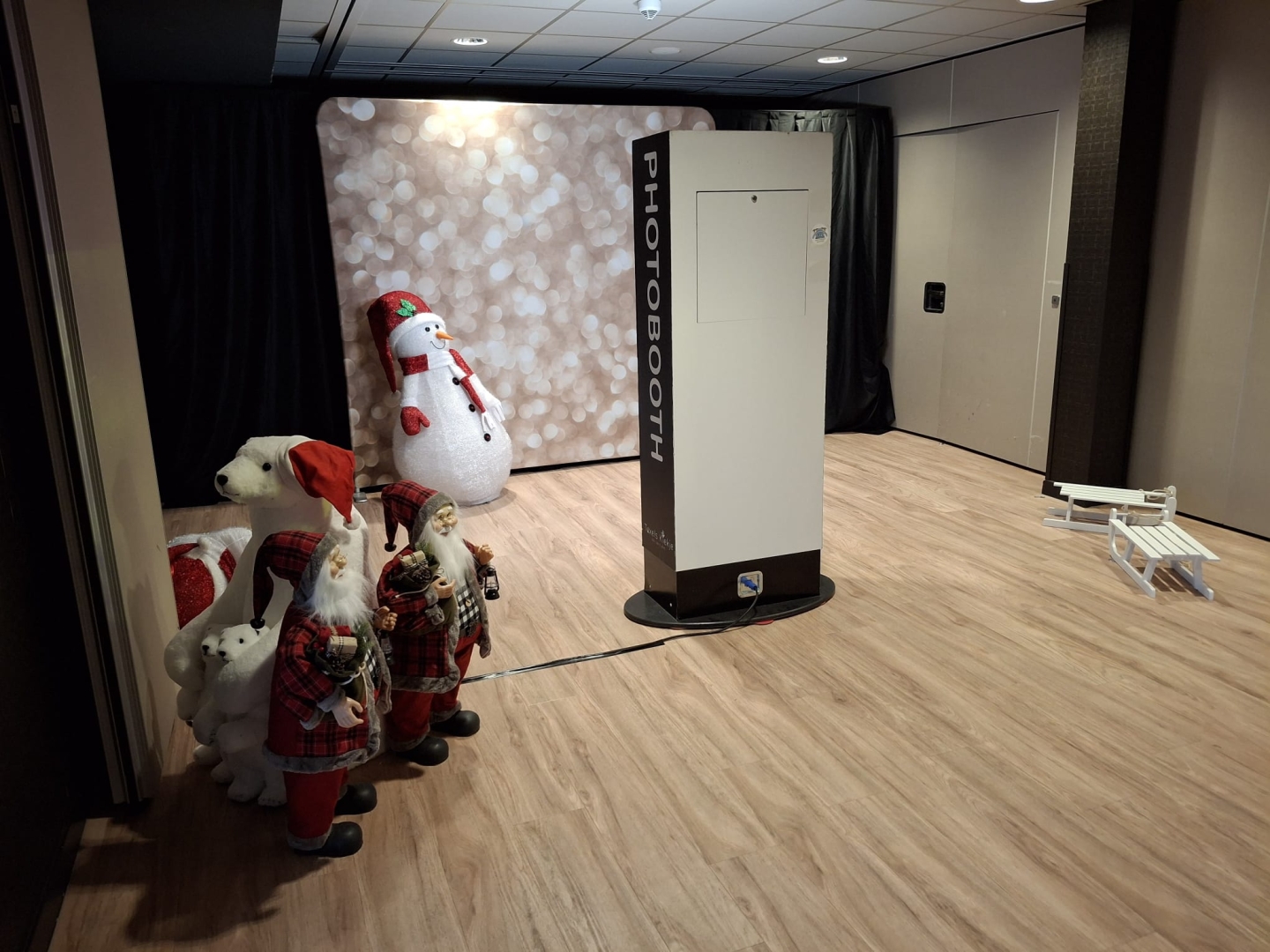 Photobooth achtergrond p/st.