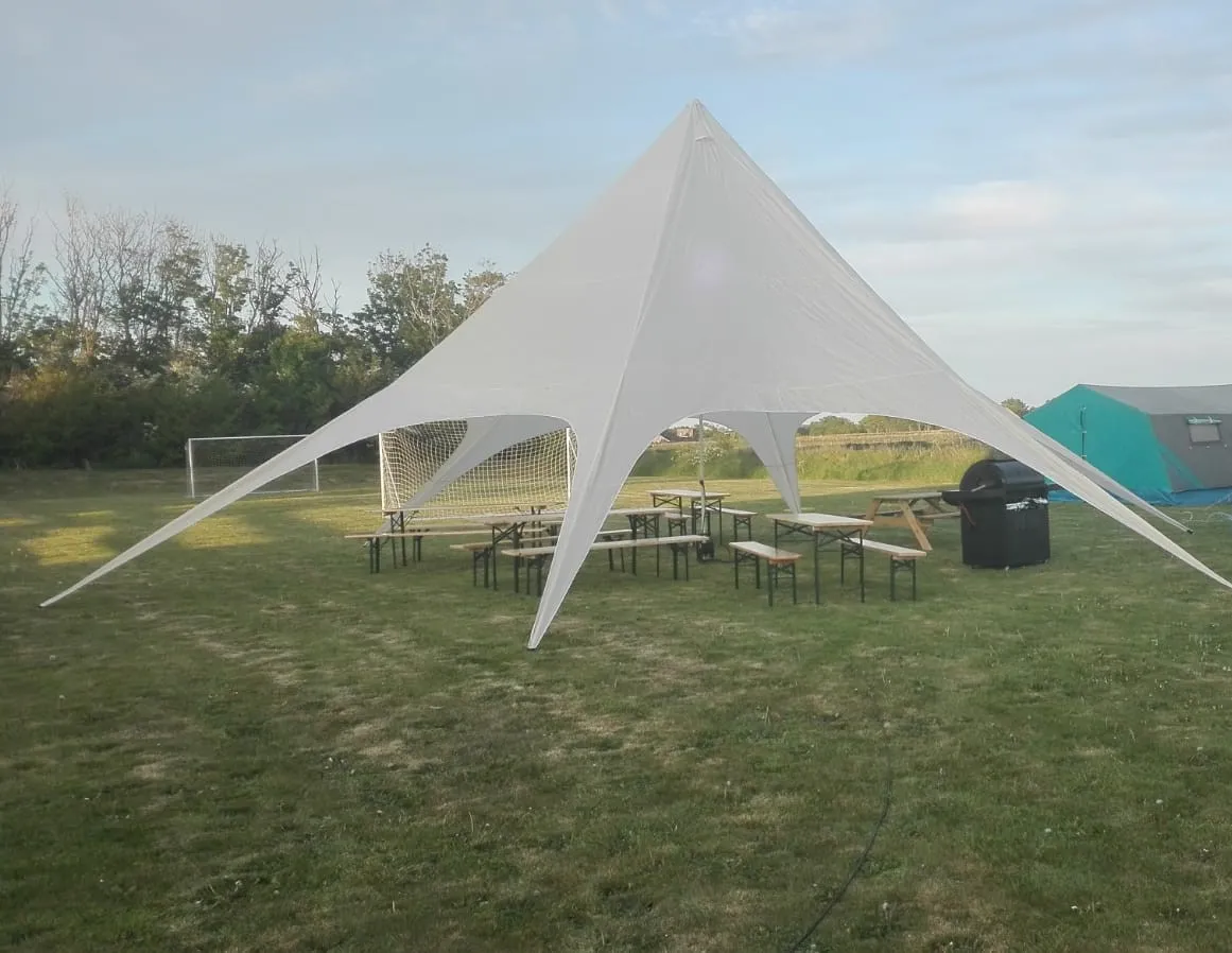 Stertent 13,6 meter (Alleen voor particulier gebruik)