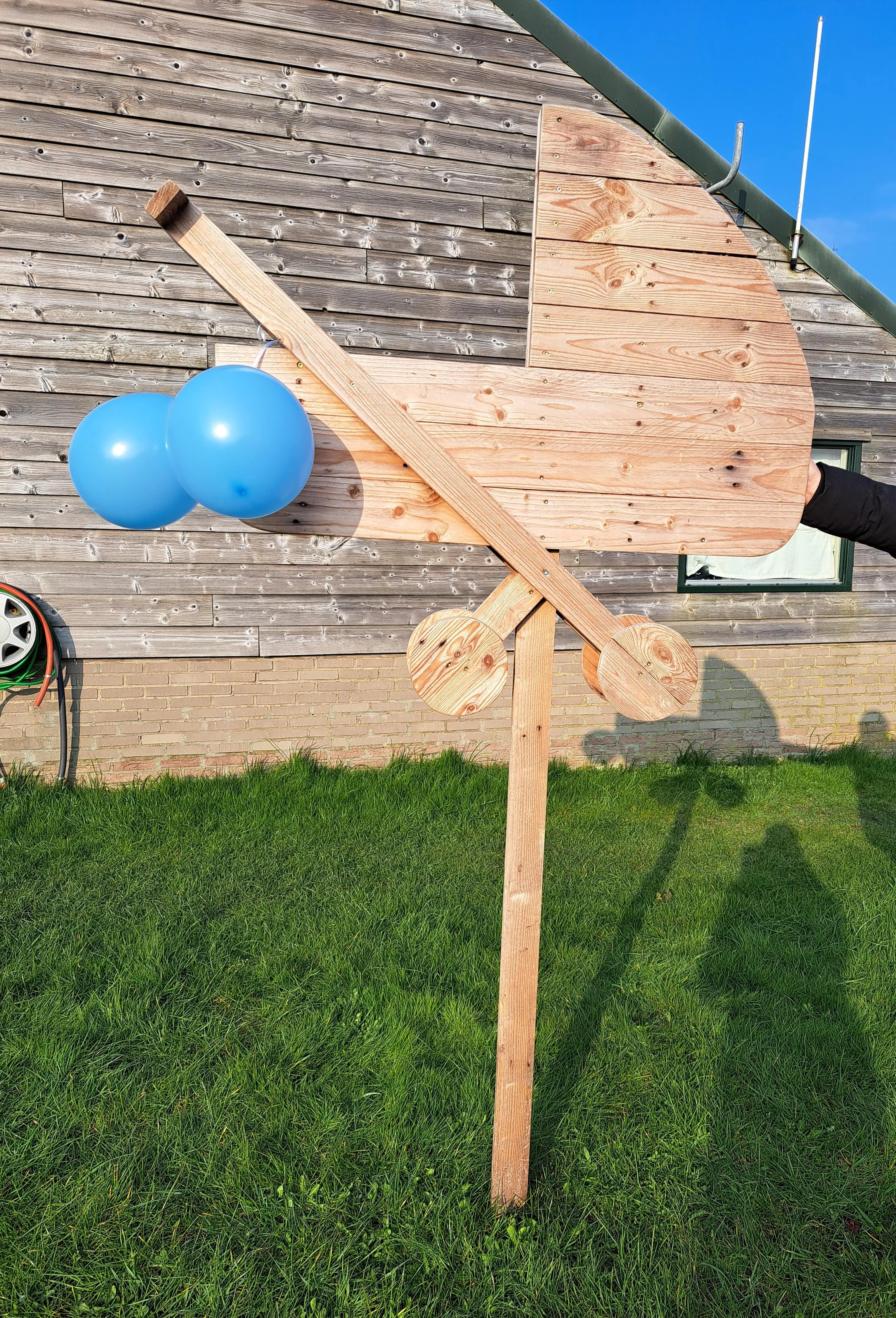 Geboorte Wieg, van hout (per week)
