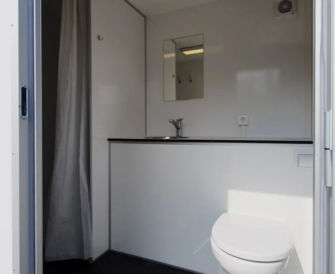 Mobiele badkamer - nooddouche - verbouwingsdouche (per weekend/week)