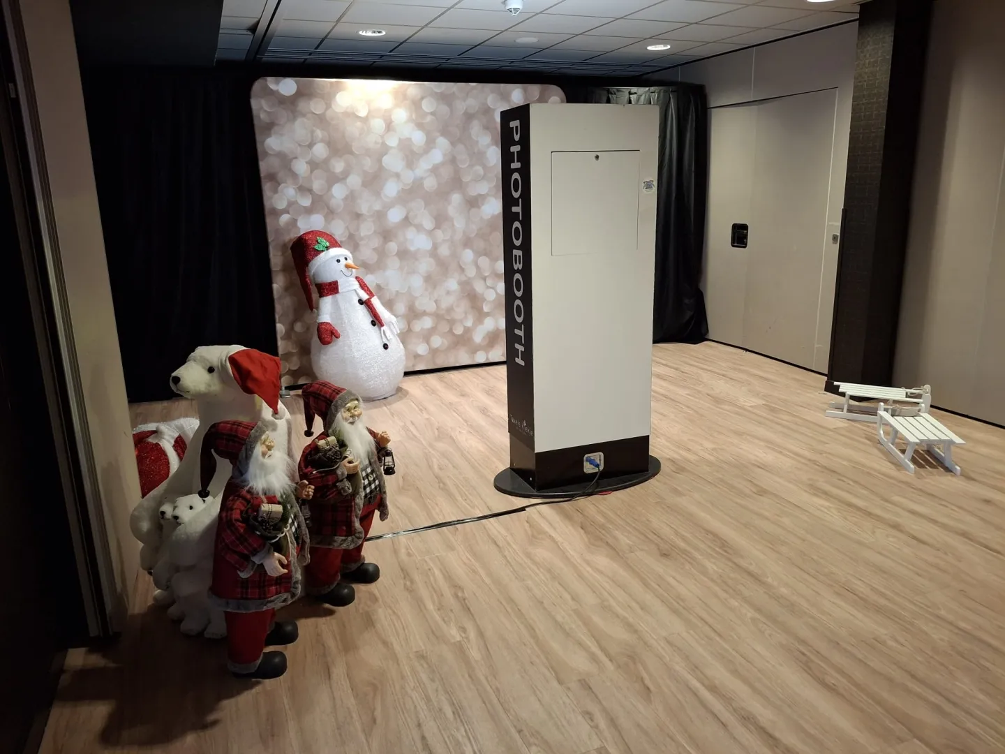 Photobooth achtergrond p/st.