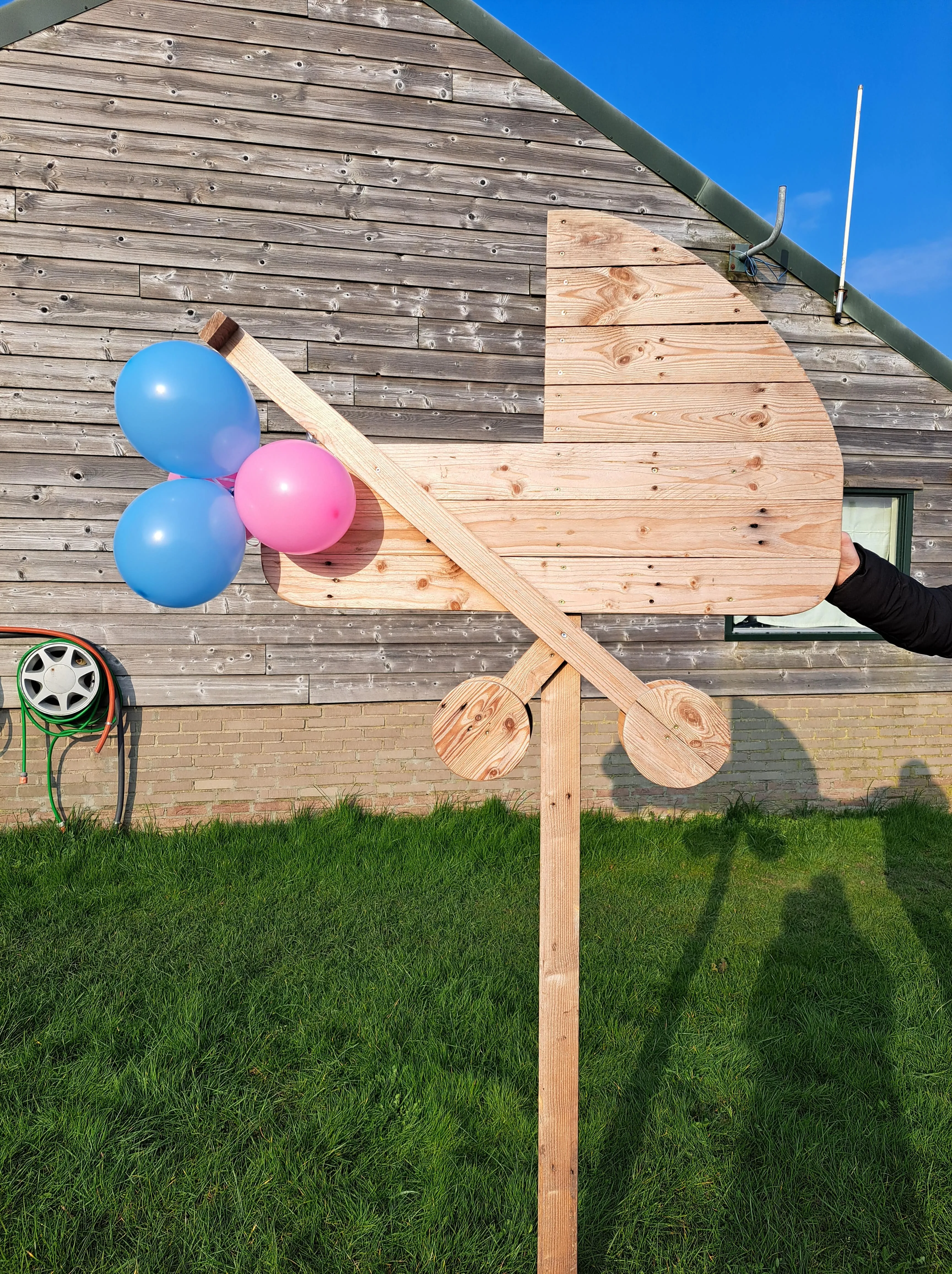Geboorte Wieg, van hout (per week)