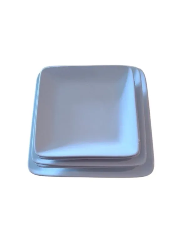 Diner bord Basic Vierkant Groot 26x26cm (p/st)