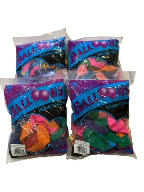 Ballonnen assorti pastel (100st)