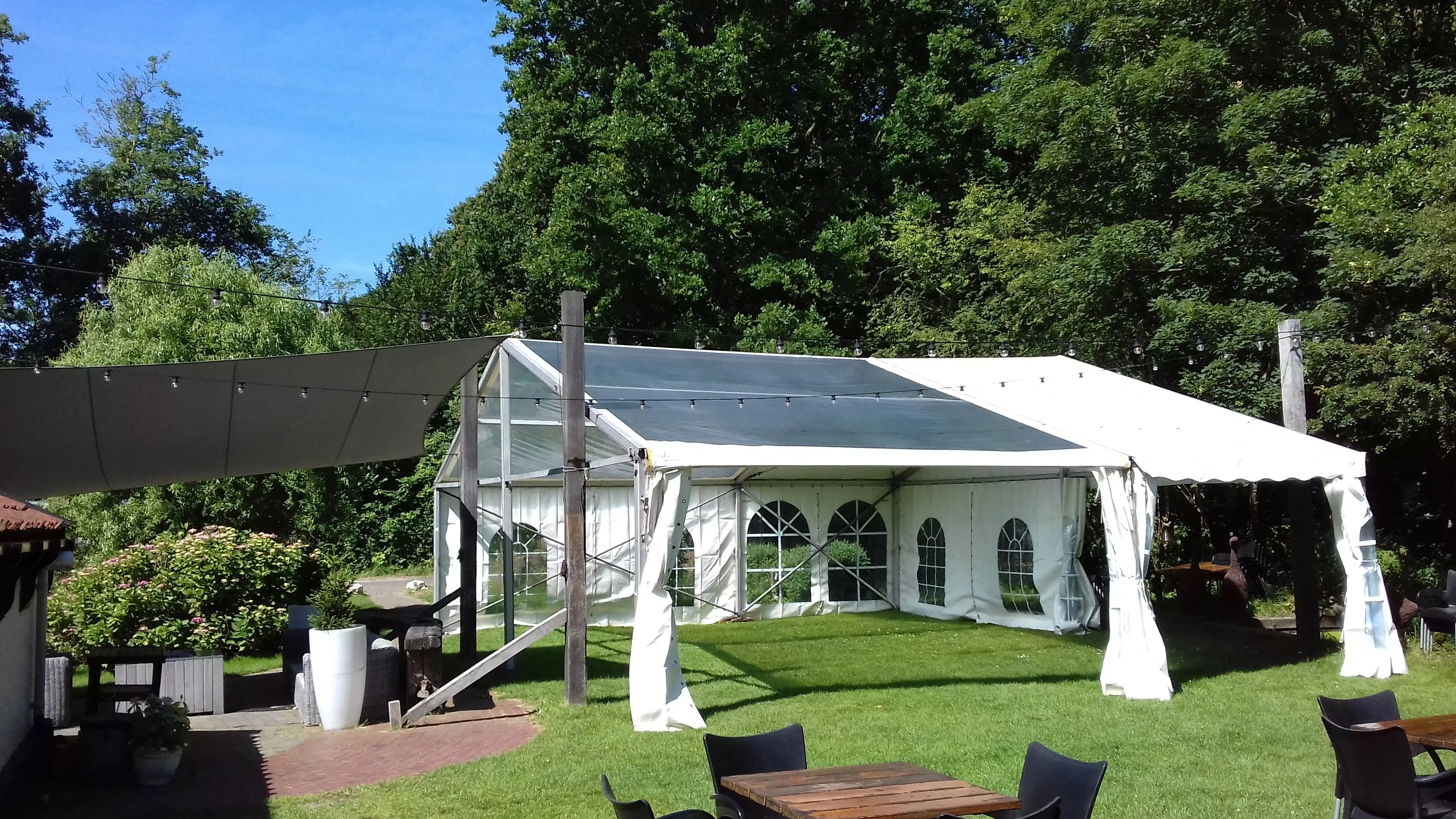 Tent Alu Hal H20 (20m breed)
