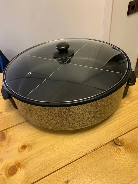 Grill / Hapjes pan XXL 40cm. (incl. €30,- borg*)