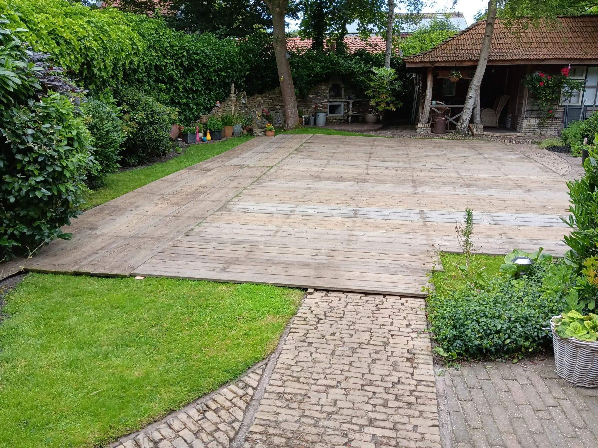 Vlondervloer hout p/m2 (door ons gelegd)