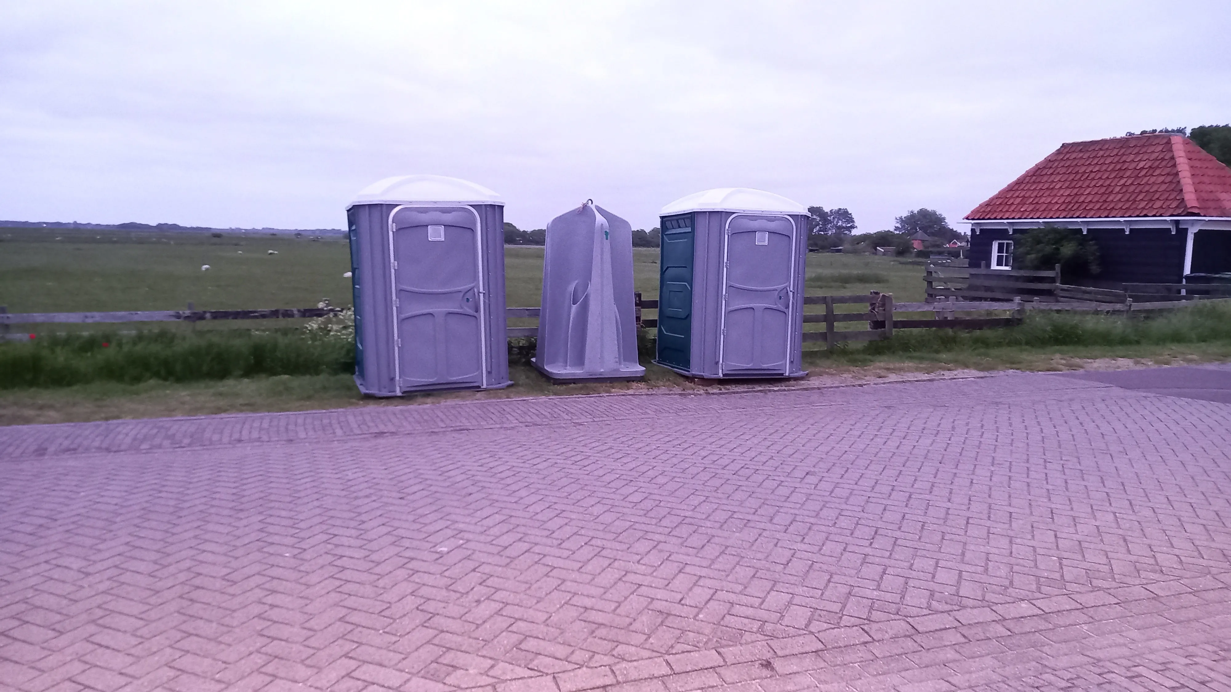 Luxe mobiel eco toilet XL (Per dag/weekend)