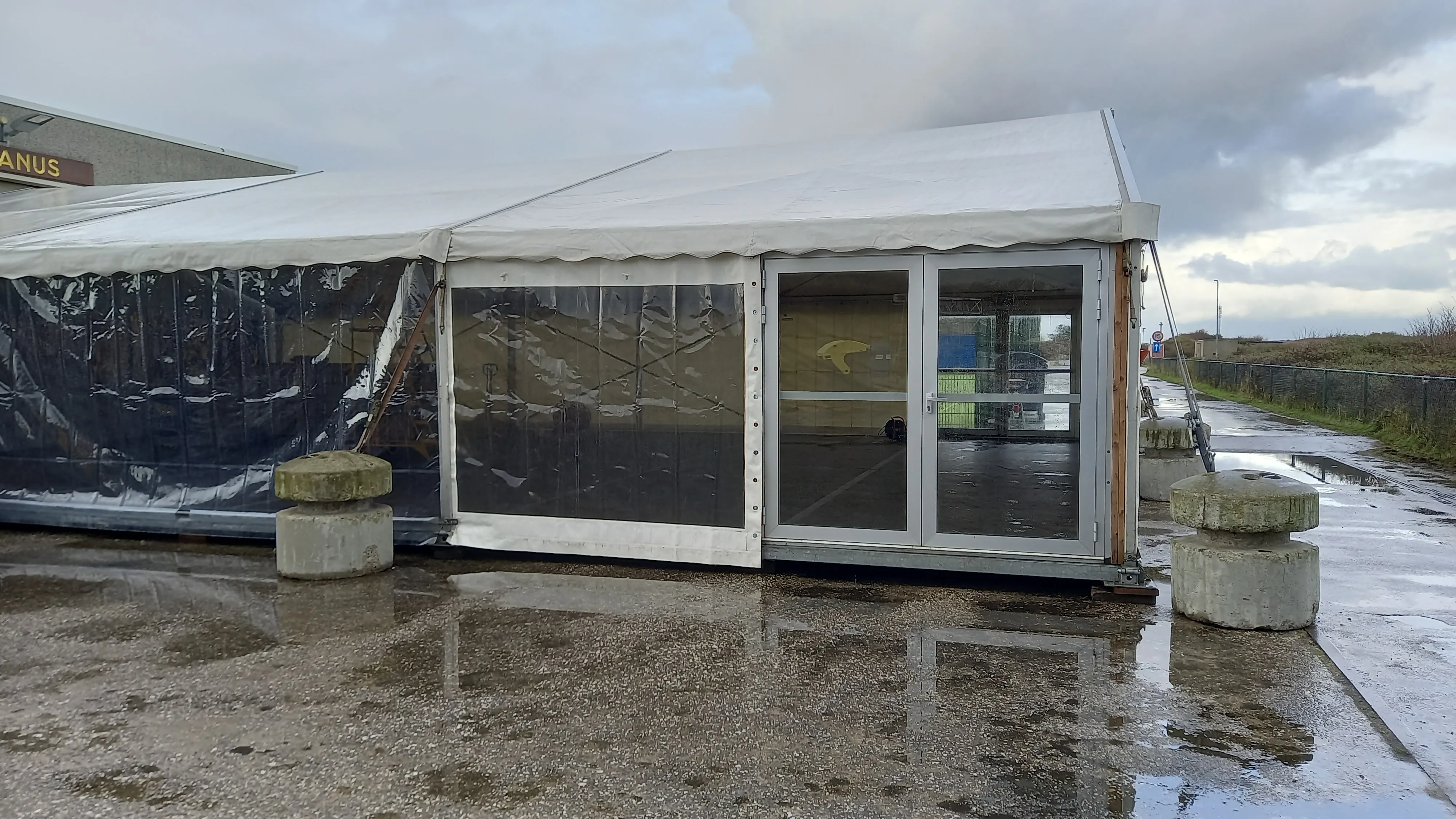 Tent Alu Hal H20 (20m breed)