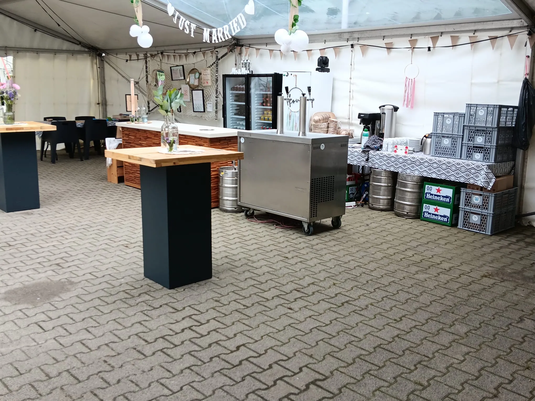 Mobiele biertap 2 kraans (Smal)