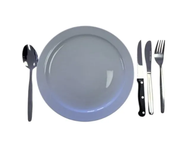 Diner bord Basic Rond 25,5 cm (p/st)