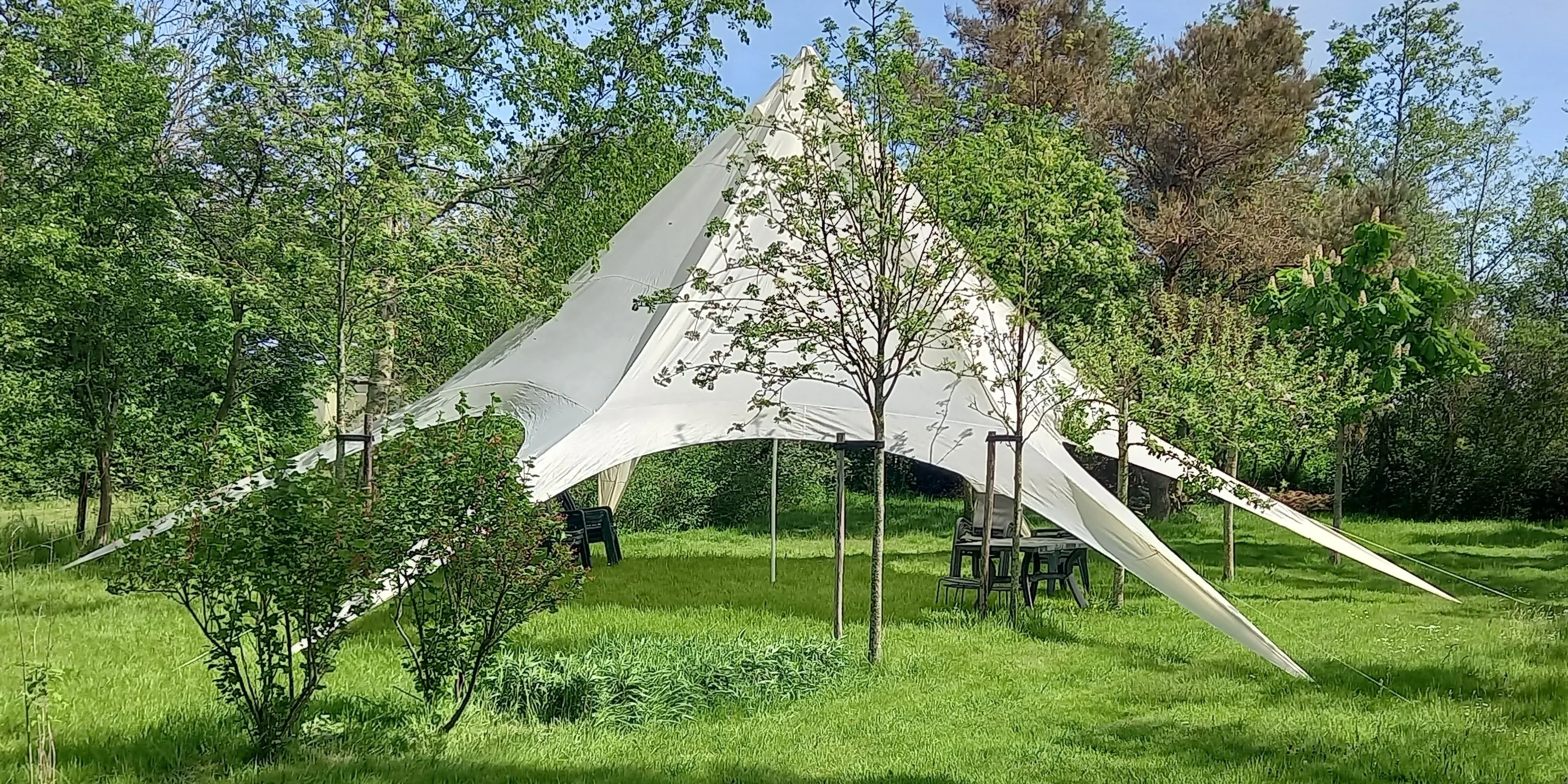 Stertent 13,6 meter (Alleen voor particulier gebruik)