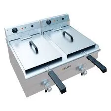 Frituur dubbel 2 x 12 liter elektrisch