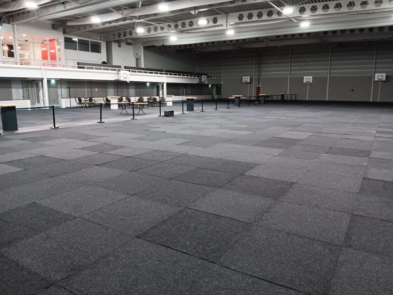 Tapijttegel Antraciet 1x1mtr (per m2)