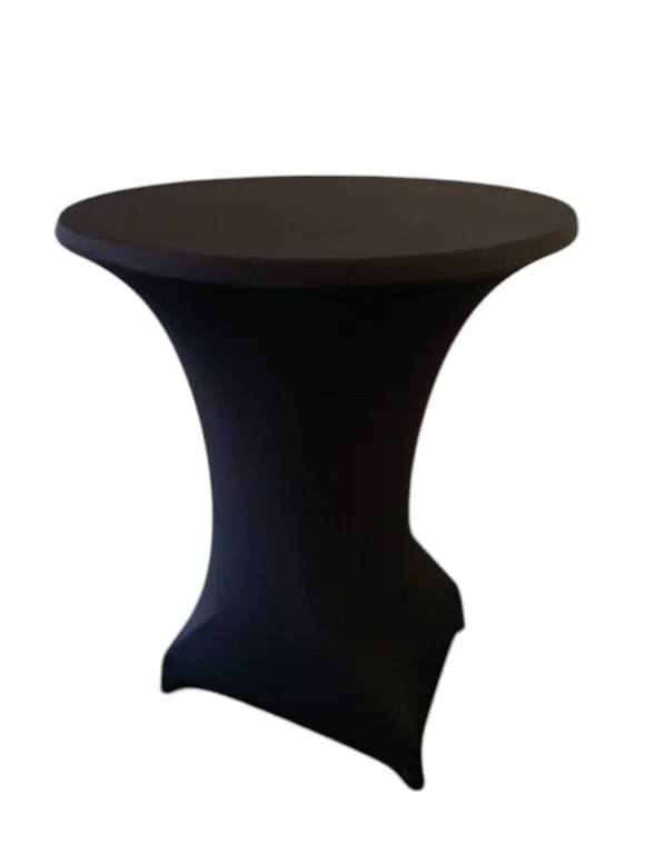 Statafelrok stretch Zwart p/st.