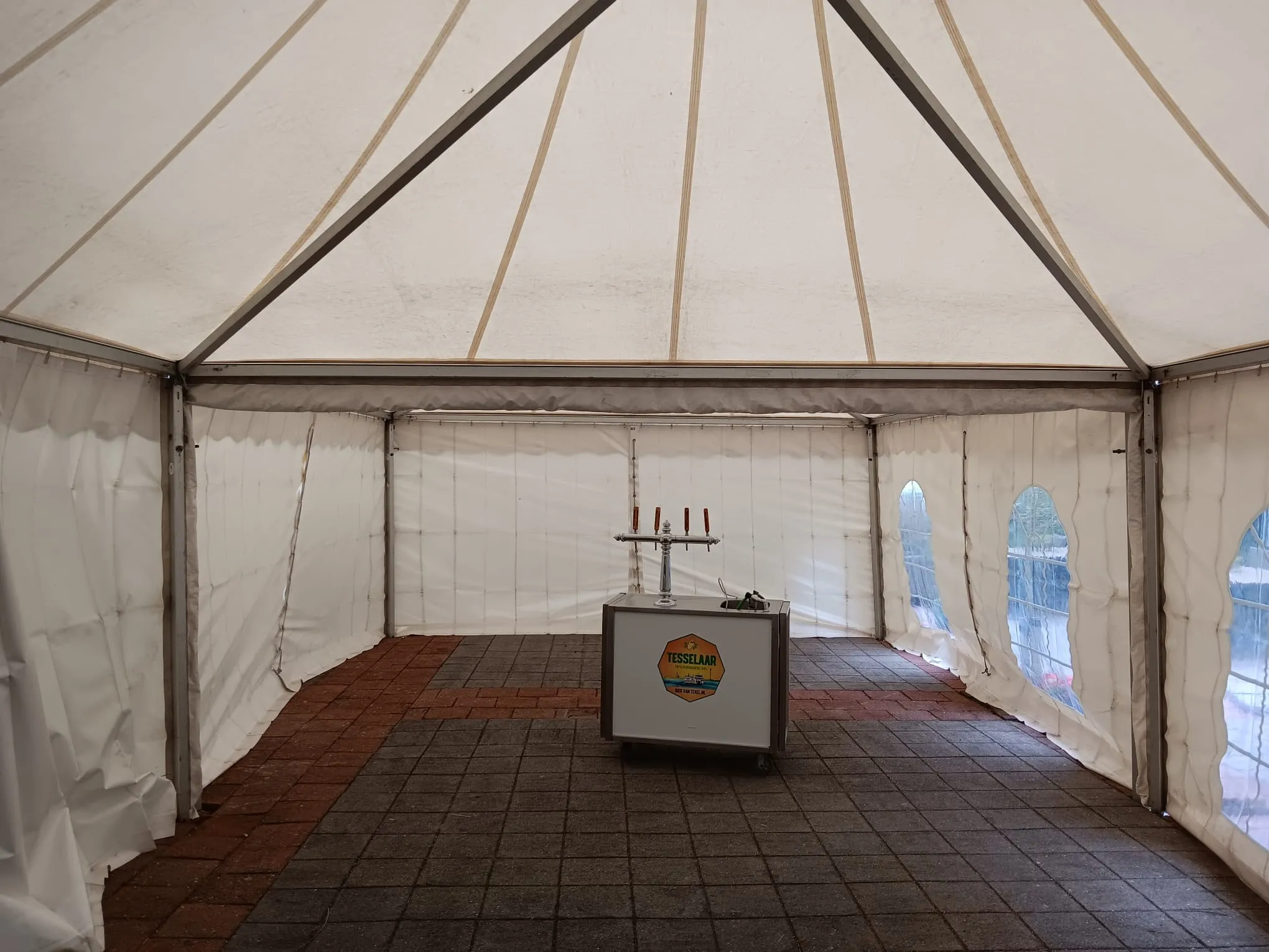 Vlonder / dansvloer per 2,5m2 (door ons gelegd)