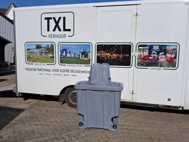 Handwasunit 2 personen (per dag/week/weekend)
