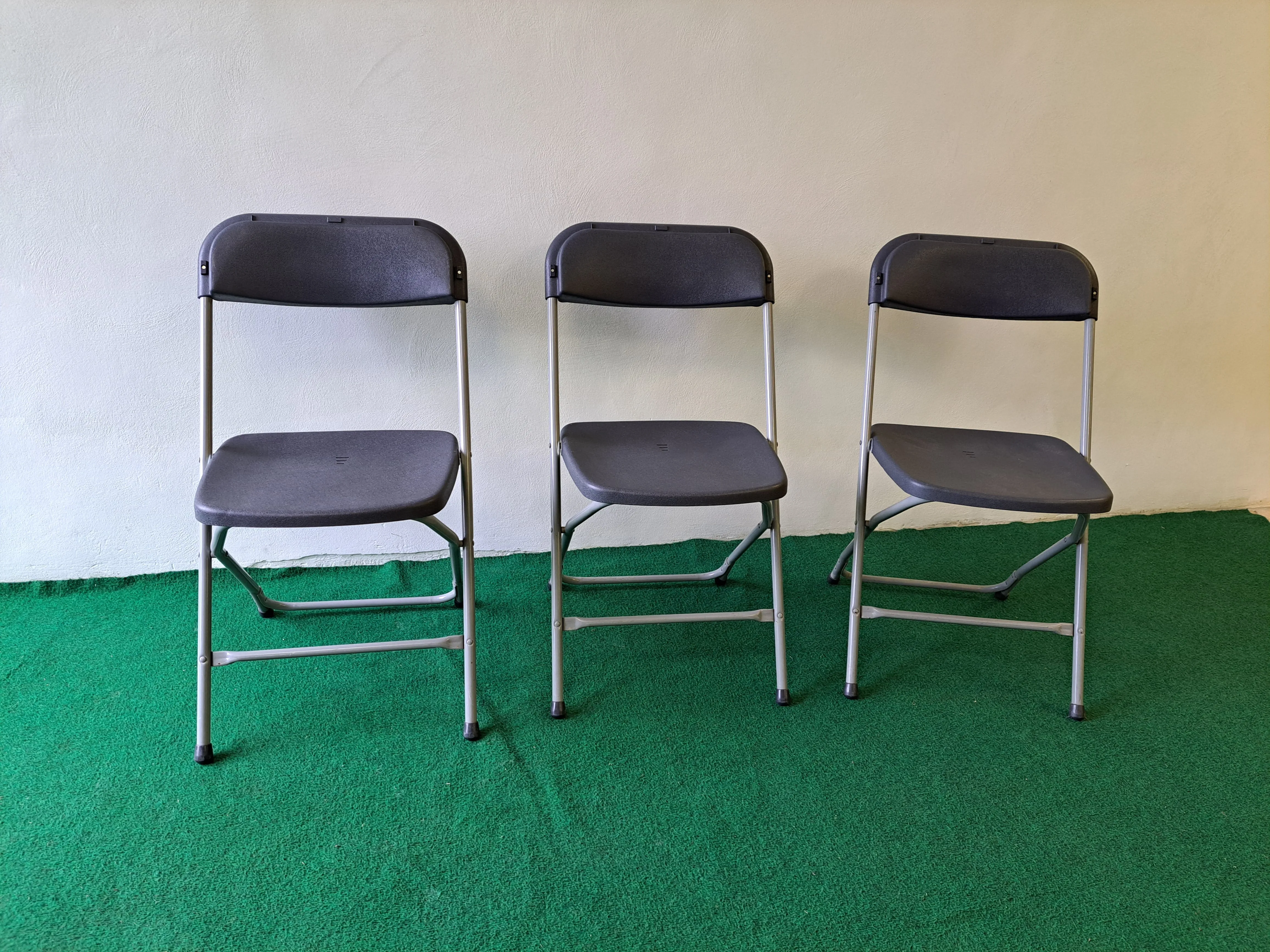 Klapstoel basic antraciet (p/st)