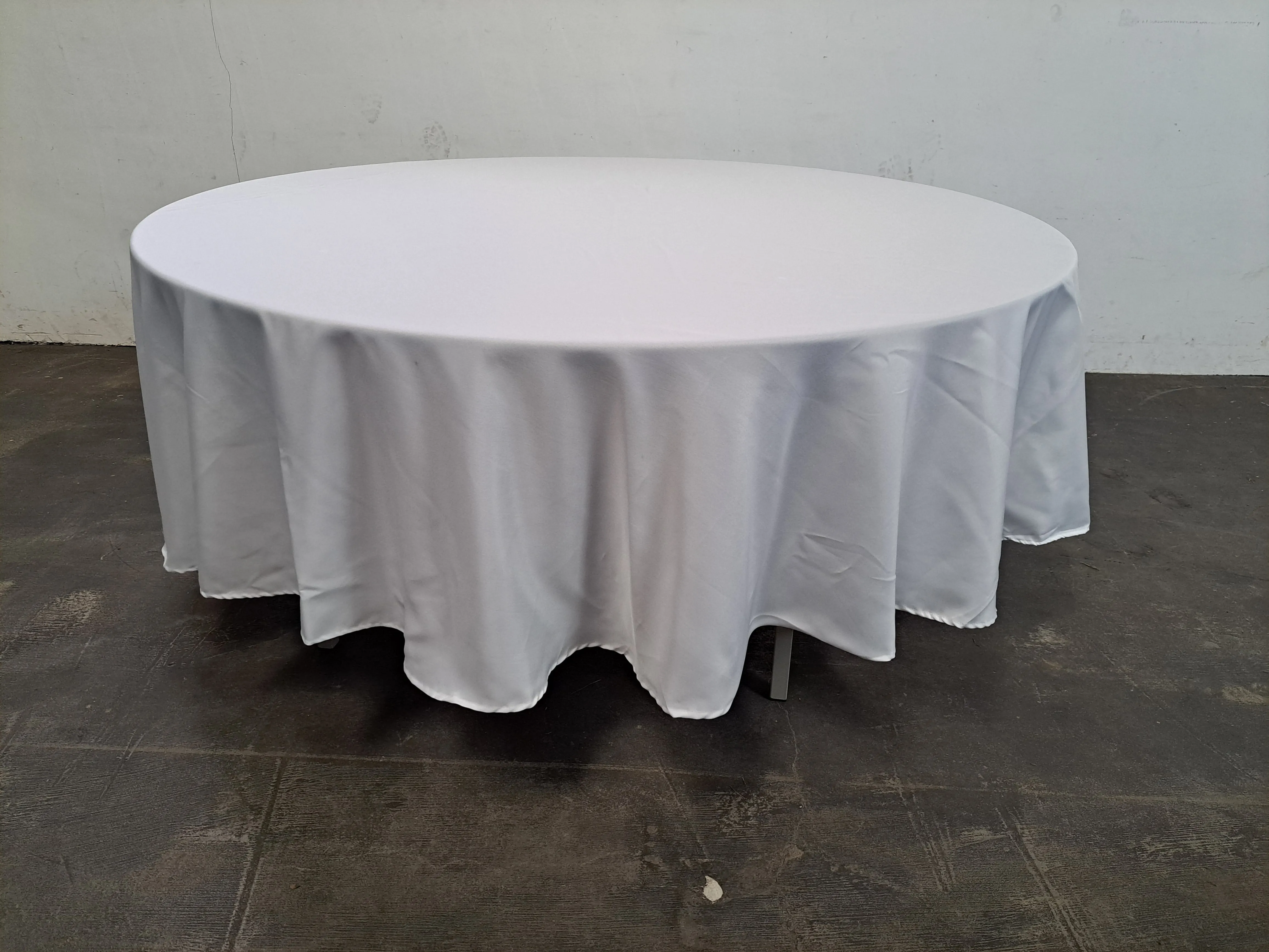 Tafelkleed Rond Wit 280 cm