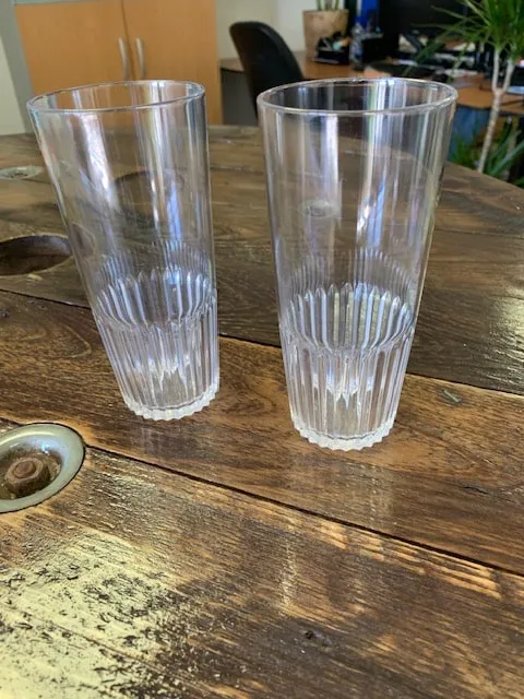 Vaasje 25cl Carbon (p/st)