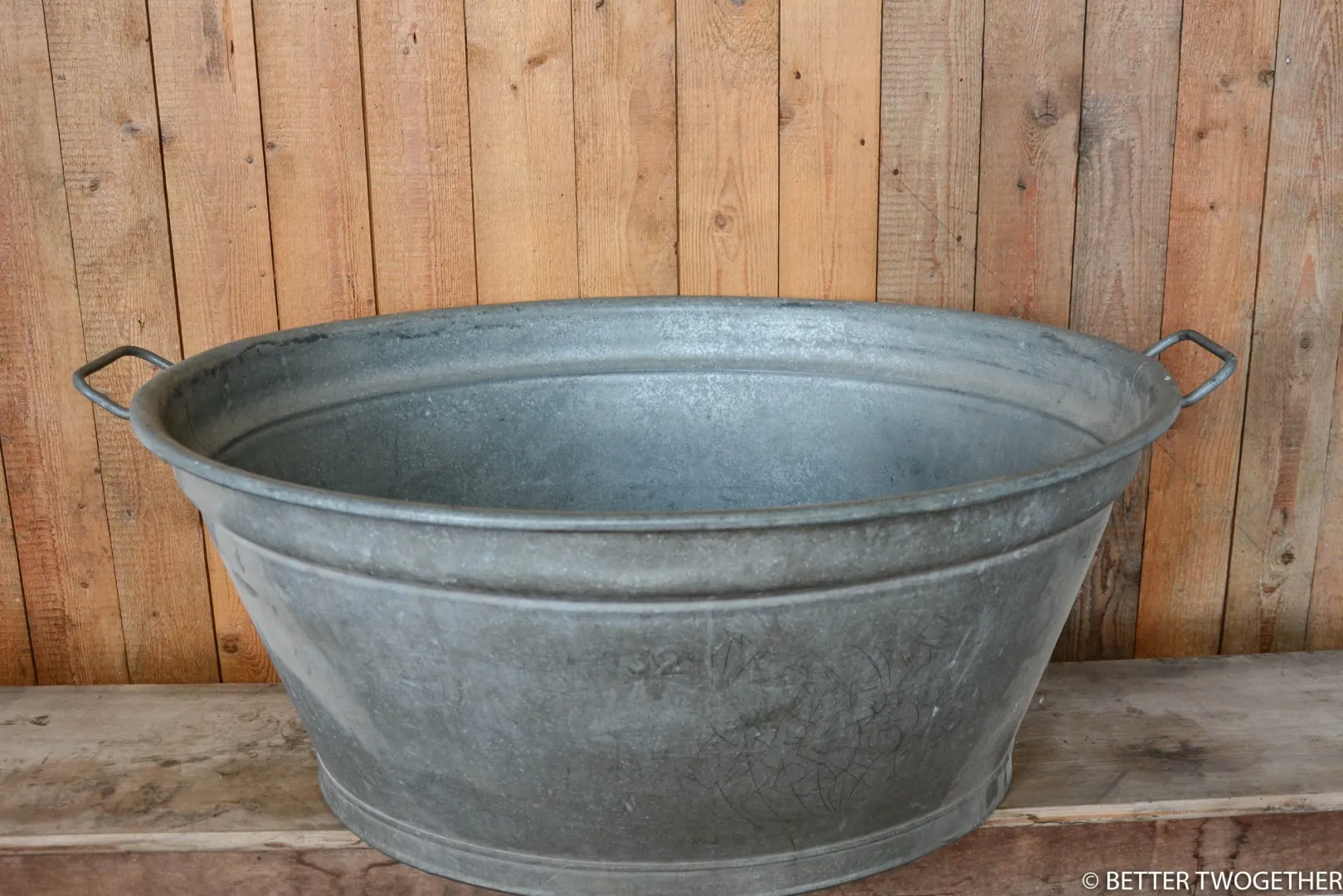 Zinken teil ±80 x 63 x 32cm p/st.