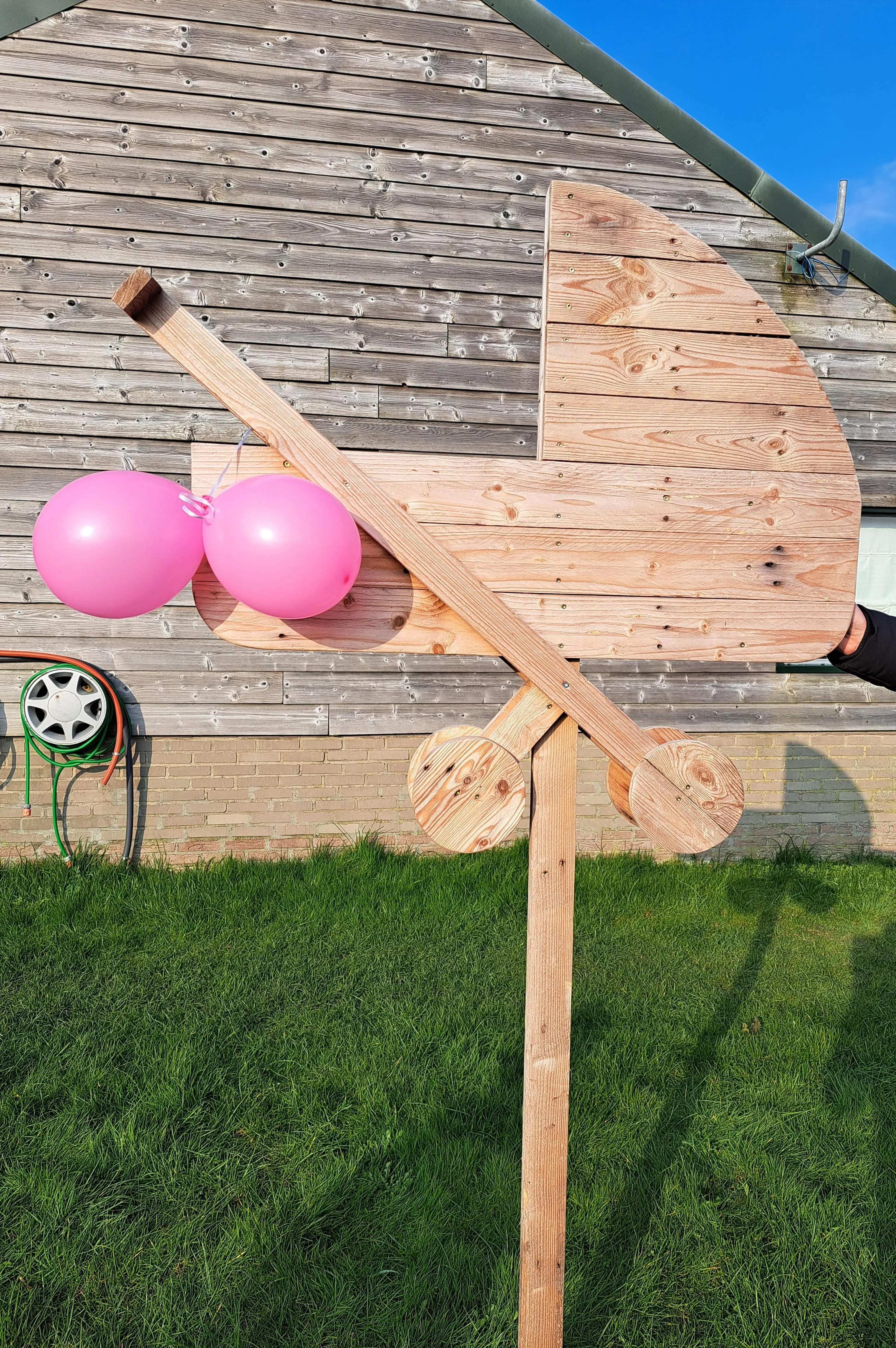 Geboorte Wieg, van hout (per week)