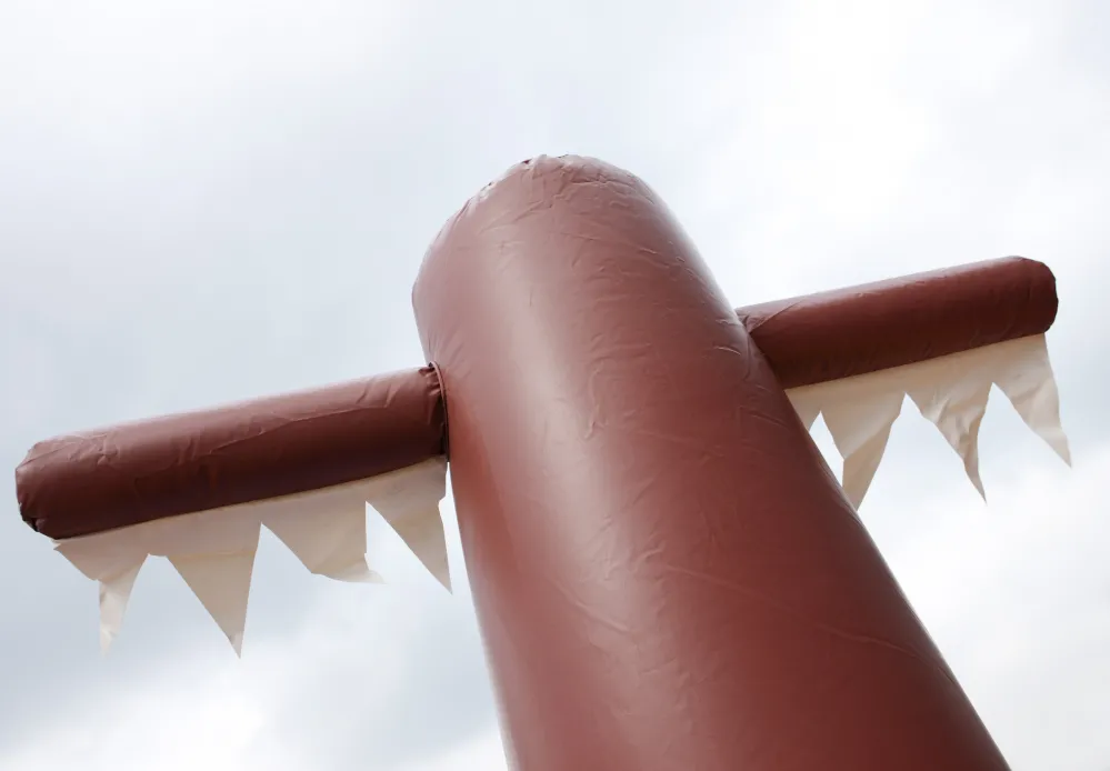 Springkussen Piratenschip XXL