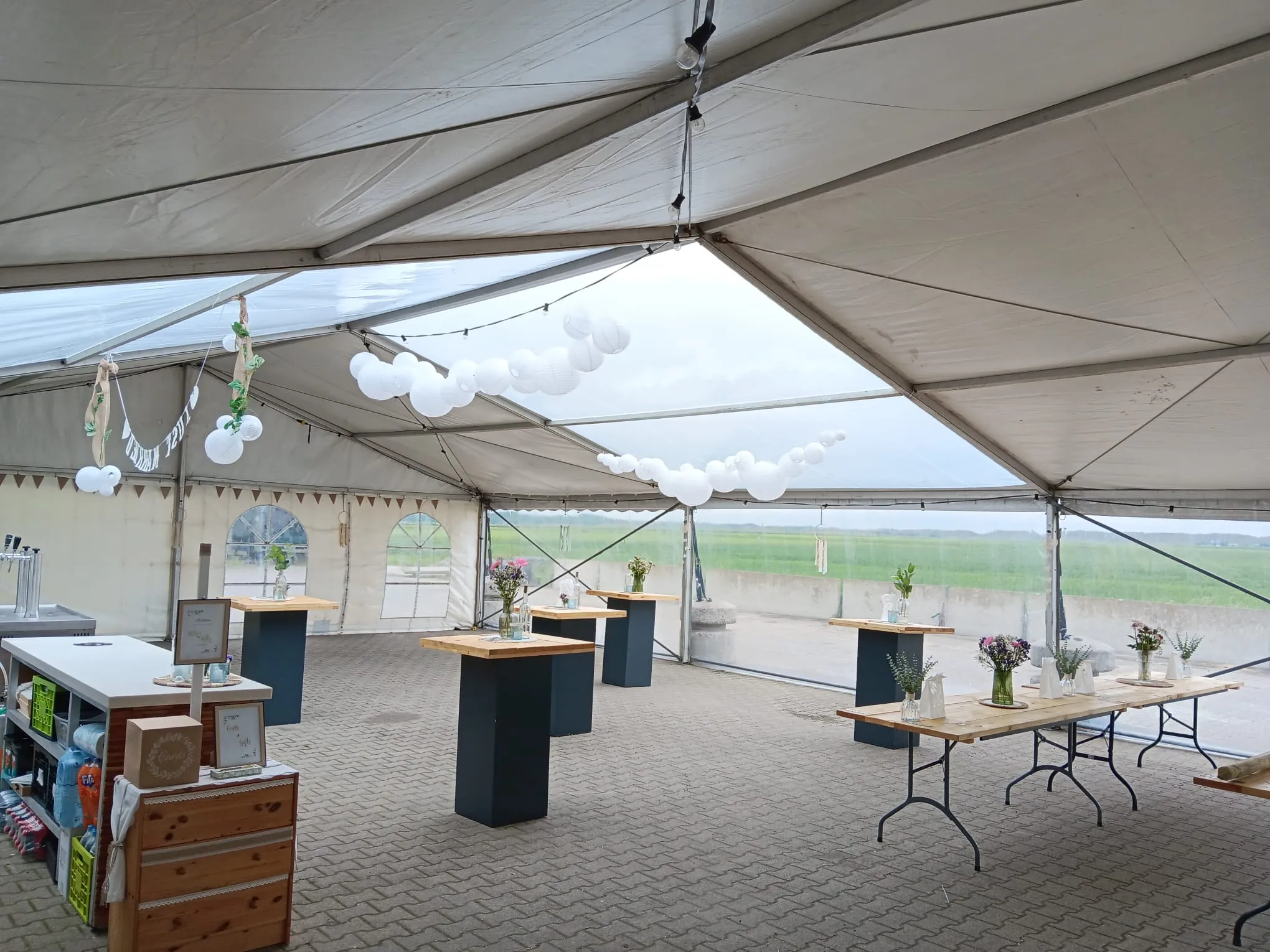 Tent Alu Hal H20 (20m breed)
